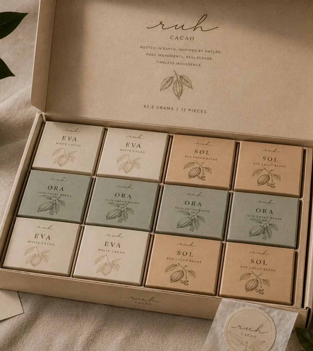 RUH Cacao 12 Pieces